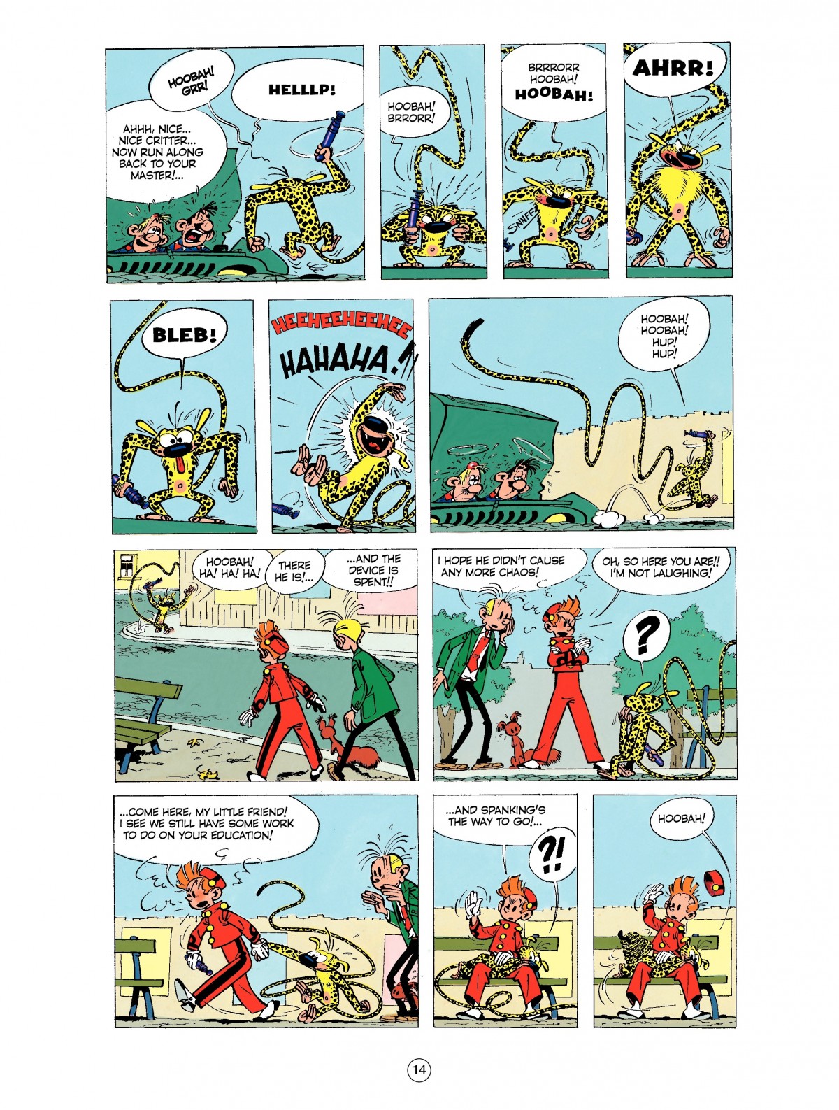 Read online Spirou & Fantasio (2009) comic -  Issue #9 - 14