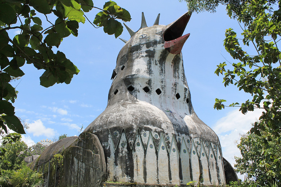 Deserted Places: The abandoned 'Chicken Church' of Indonesia