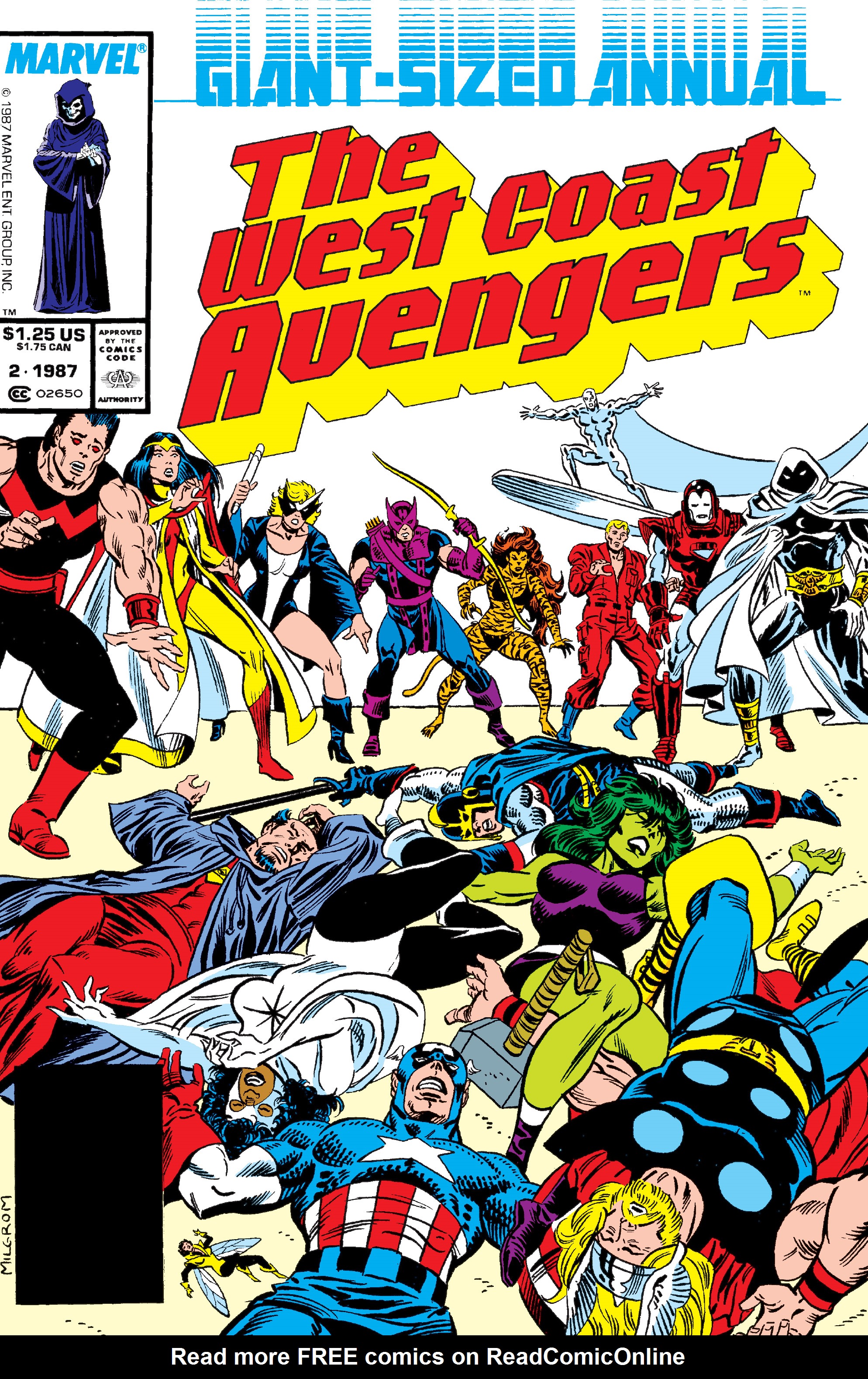 Read online West Coast Avengers (1985) comic -  Issue # _Annual 2 - 1