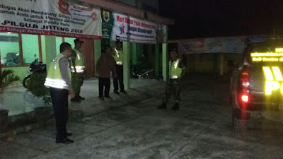 CIPTAKAN SITUASI KAMTIBMAS YANG KONDUSIF, TNI-POLRI GELAR PATROLI BERSAMA