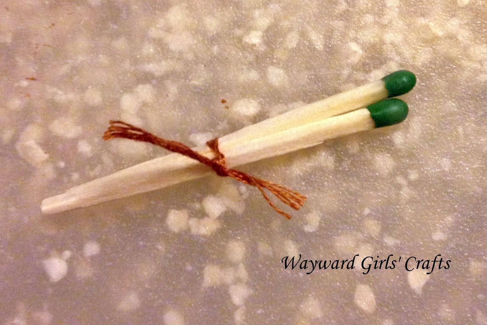 Wayward Girls' Crafts: Waterproofing Matches