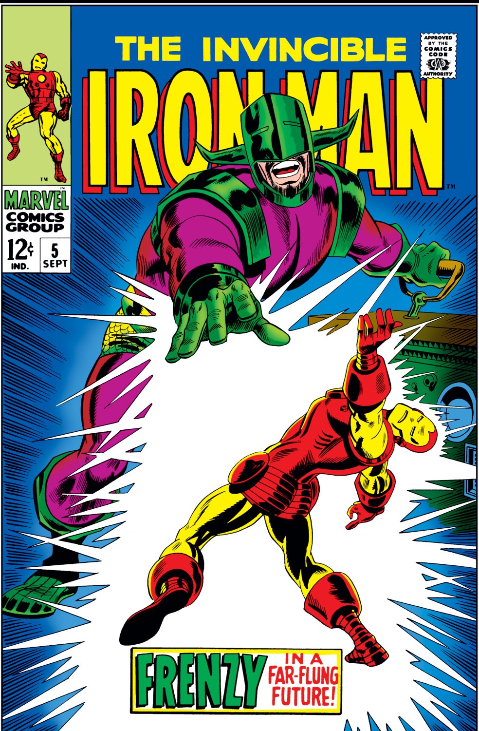 Read online Iron Man (1968) comic -  Issue #5 - 1