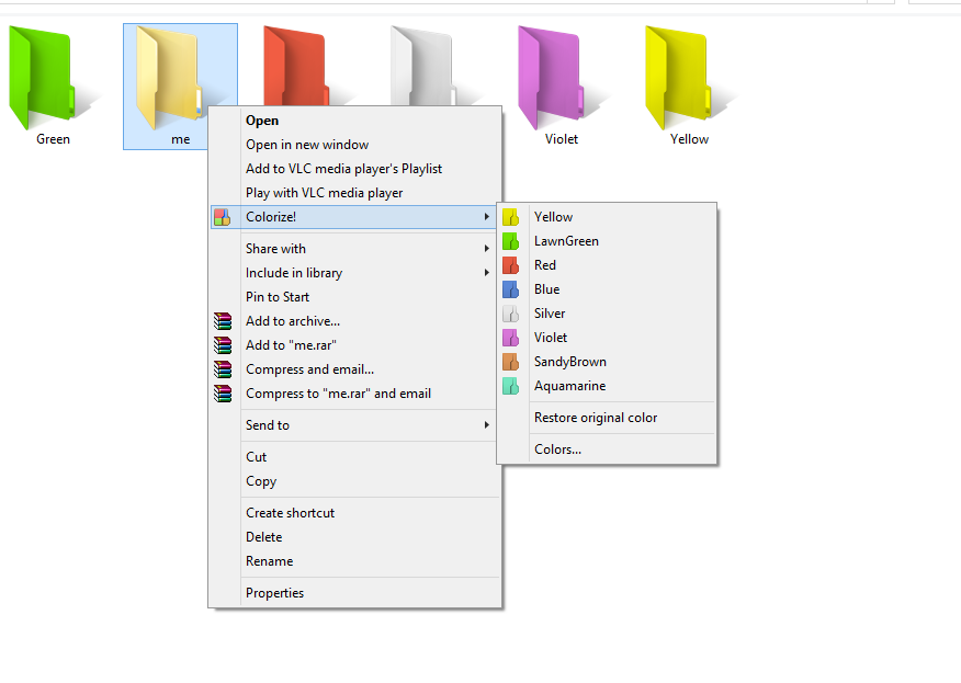 Click Me How To Change Folder Color in Windows?