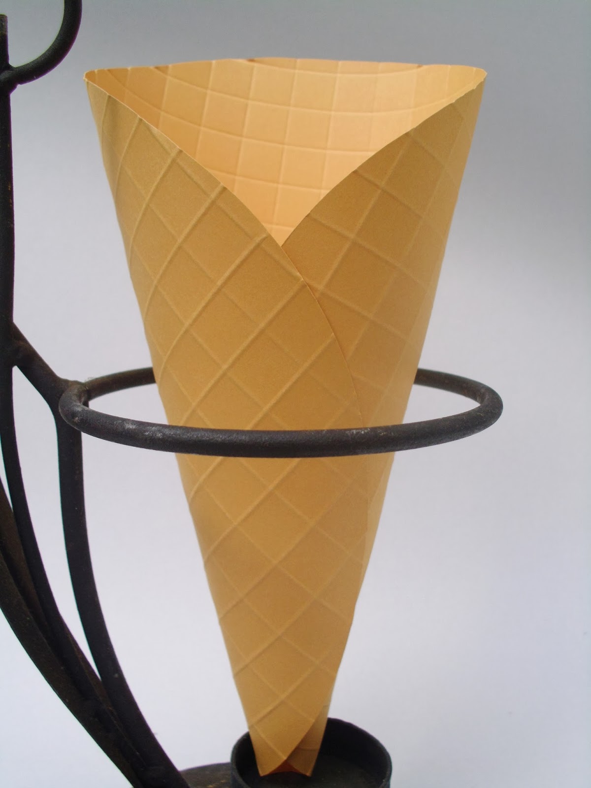 Handmade PaperHeaven Icecream paper card cones