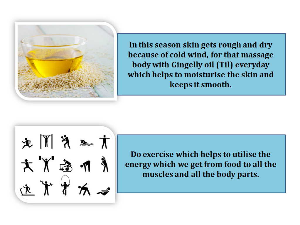 Ayurbeej Diet and lifestyle as per Ayurveda in Winter season (Hemanta