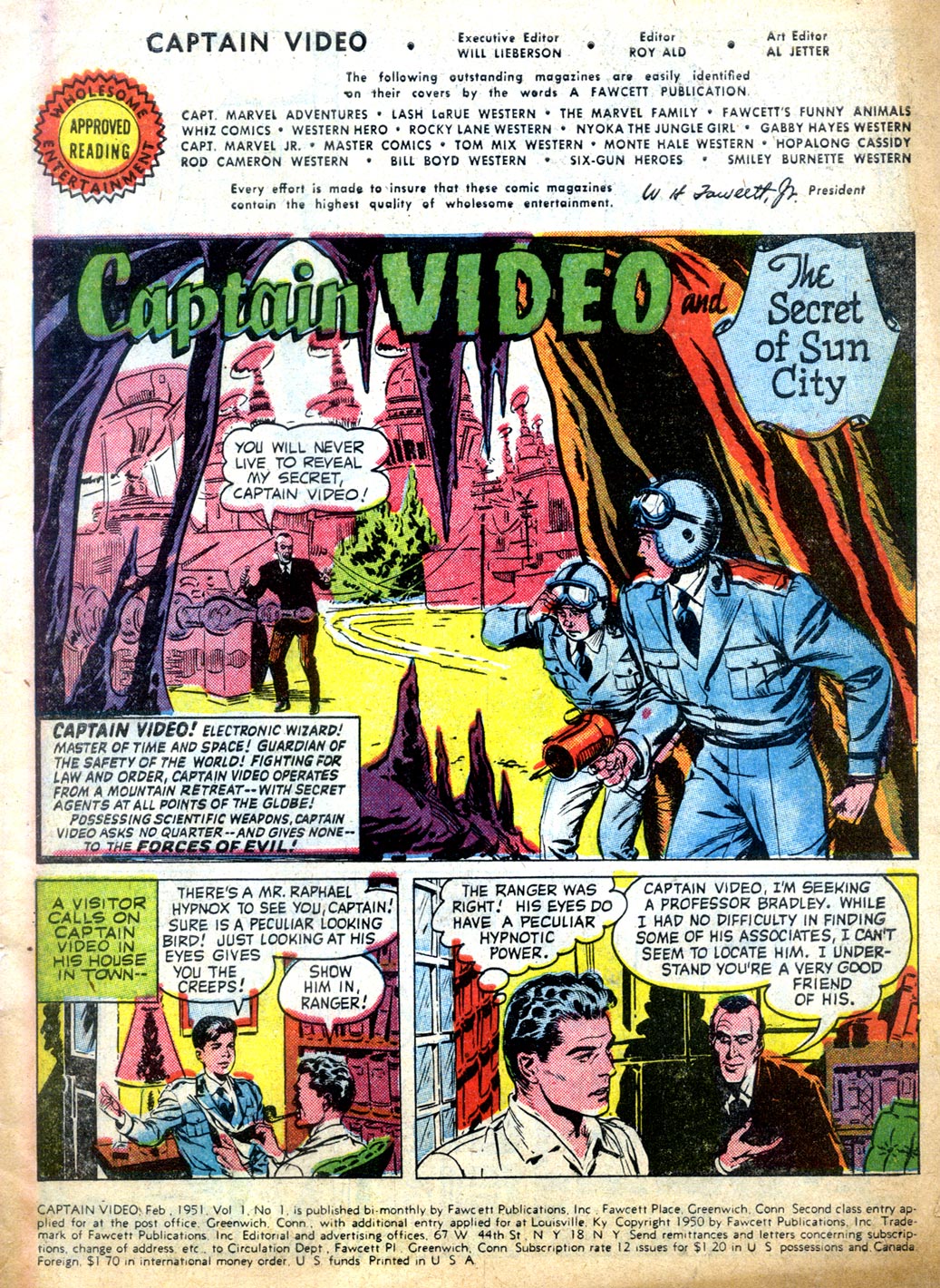 Read online Captain Video comic -  Issue #1 - 3
