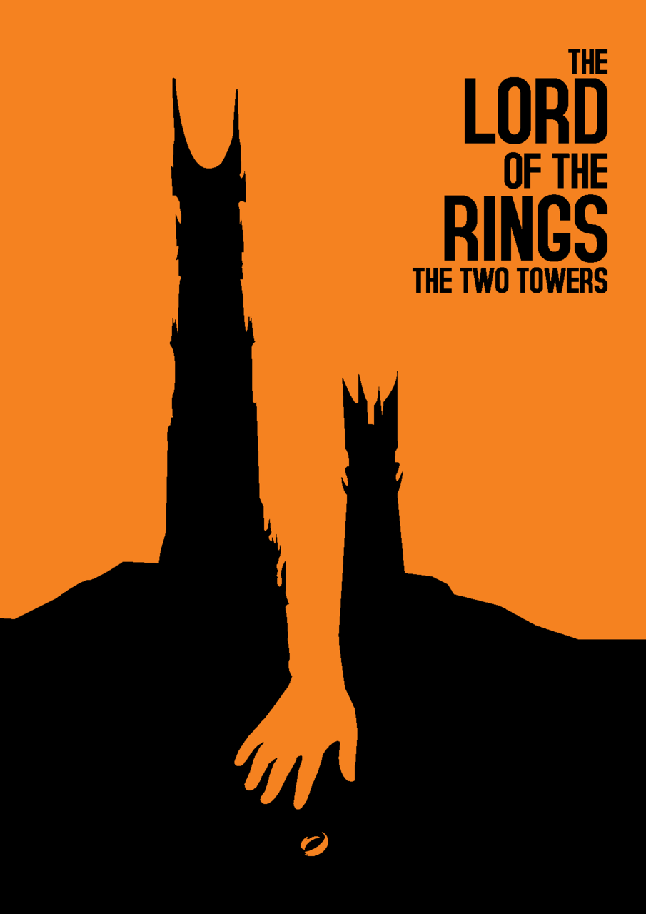 the-geeky-nerfherder-movie-poster-art-the-lord-of-the-rings-the-two