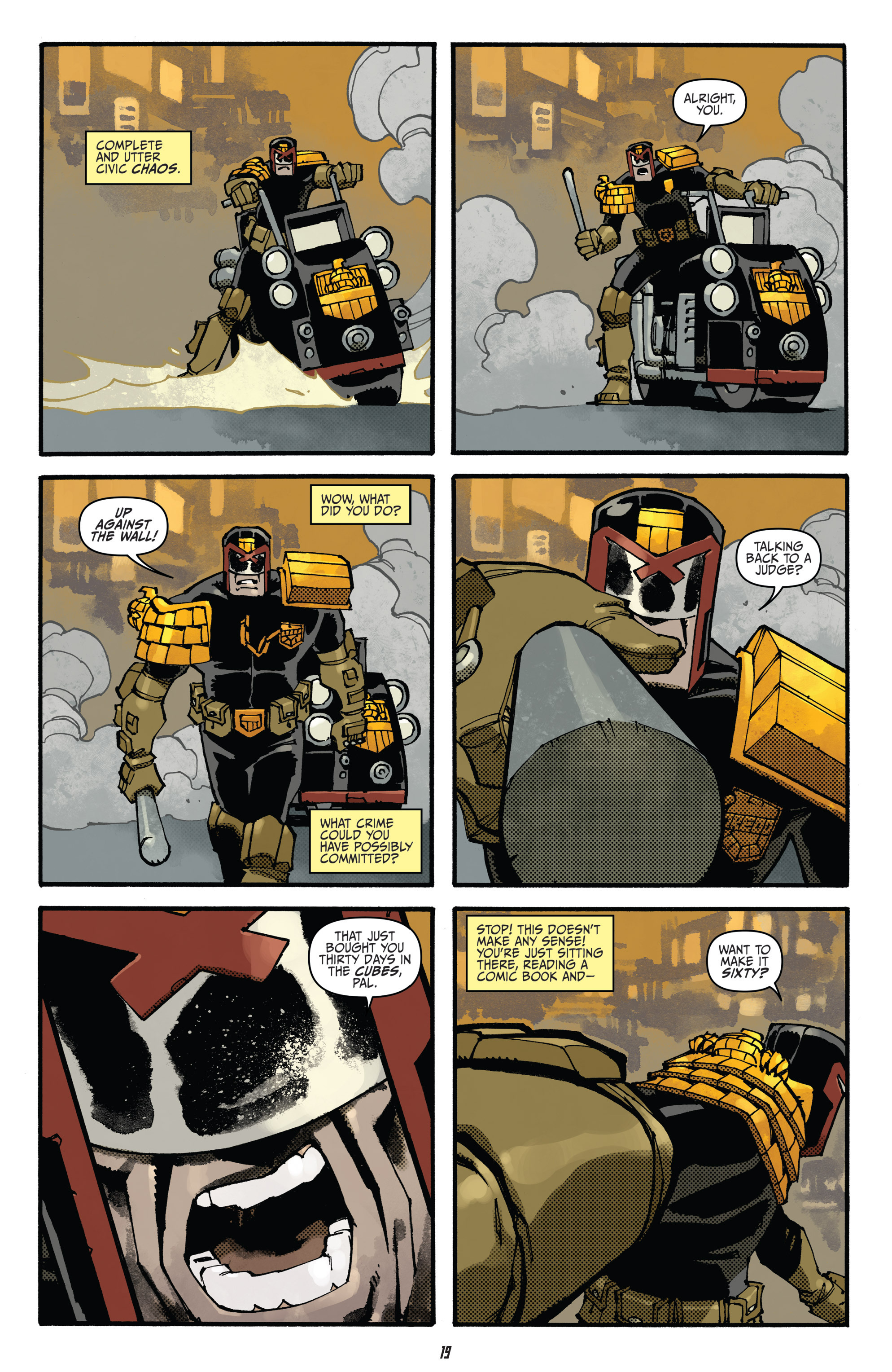 Read online Judge Dredd (2012) comic -  Issue #30 - 21