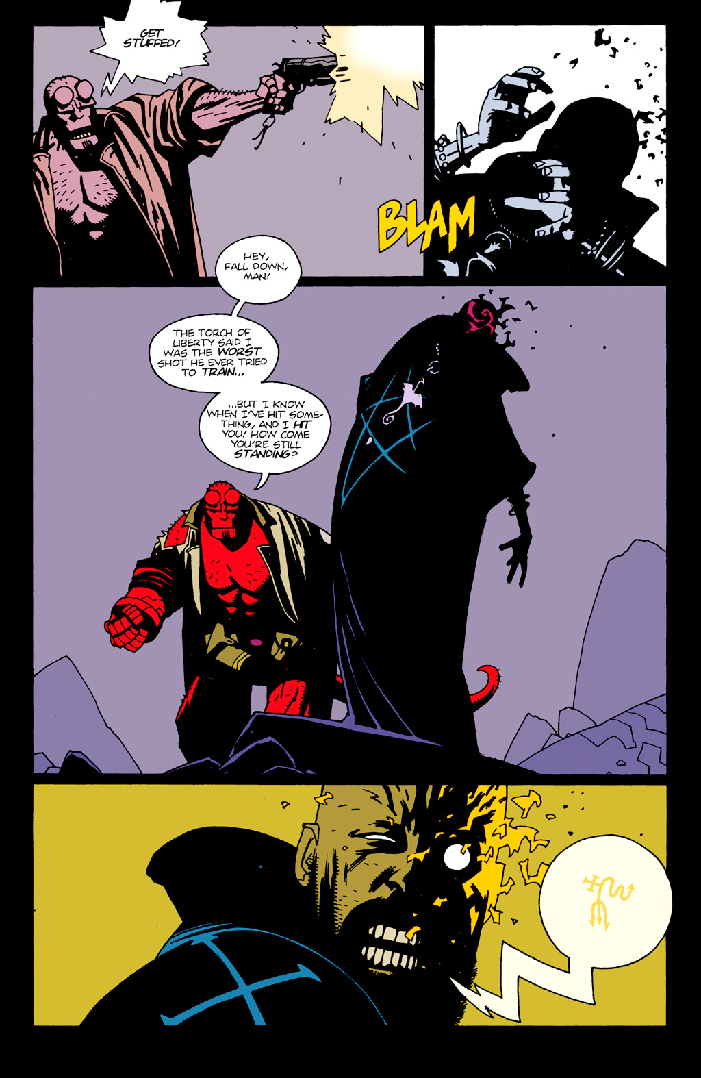 Read online Hellboy: Seed of Destruction comic -  Issue #3 - 6