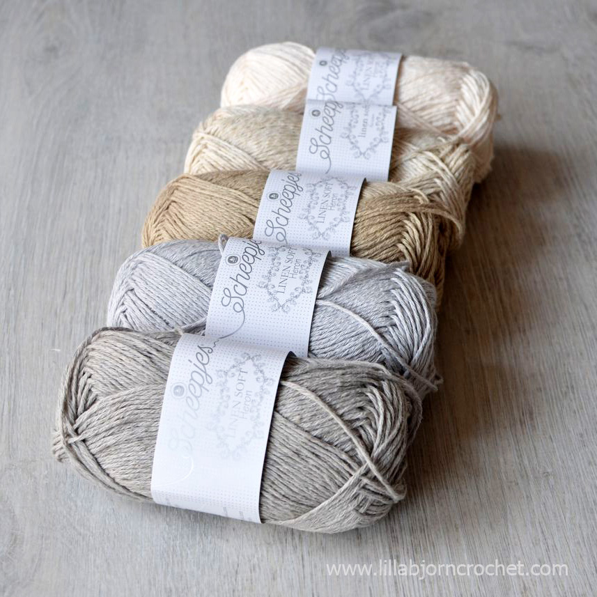 True Linen Yarn from the Netherlands LillaBjörn's Crochet World