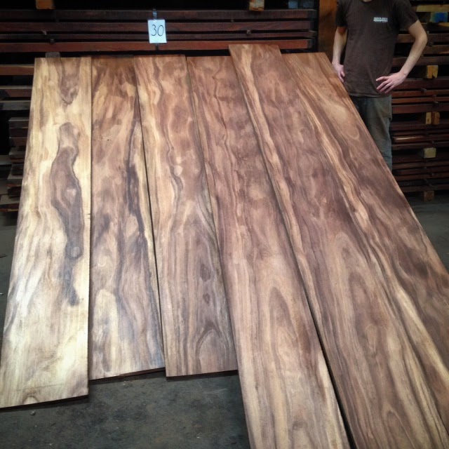 Tropical Exotic Hardwoods 4/4 and 8/4 Parota Lumber!