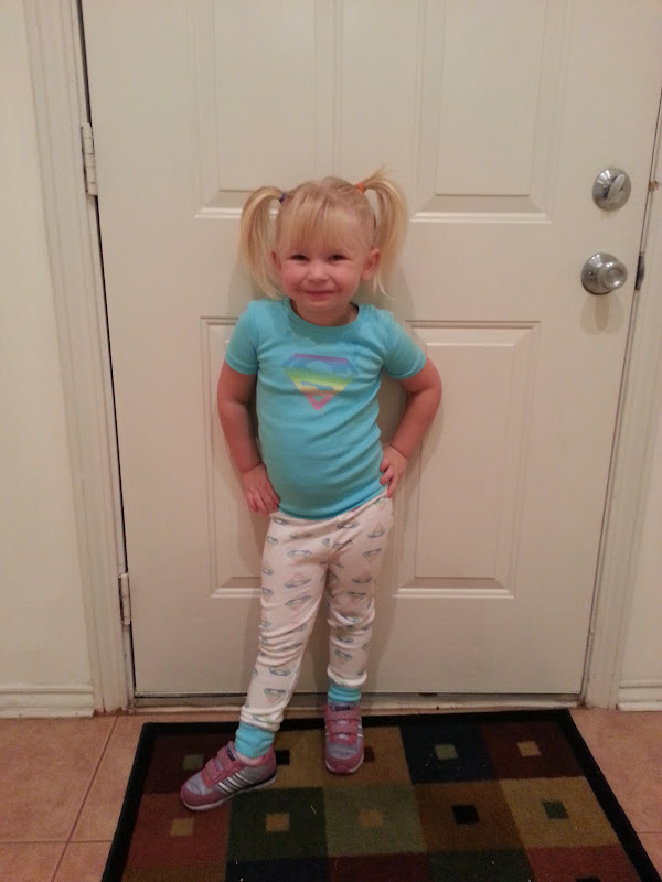 The Adams Family Pajama Day at school