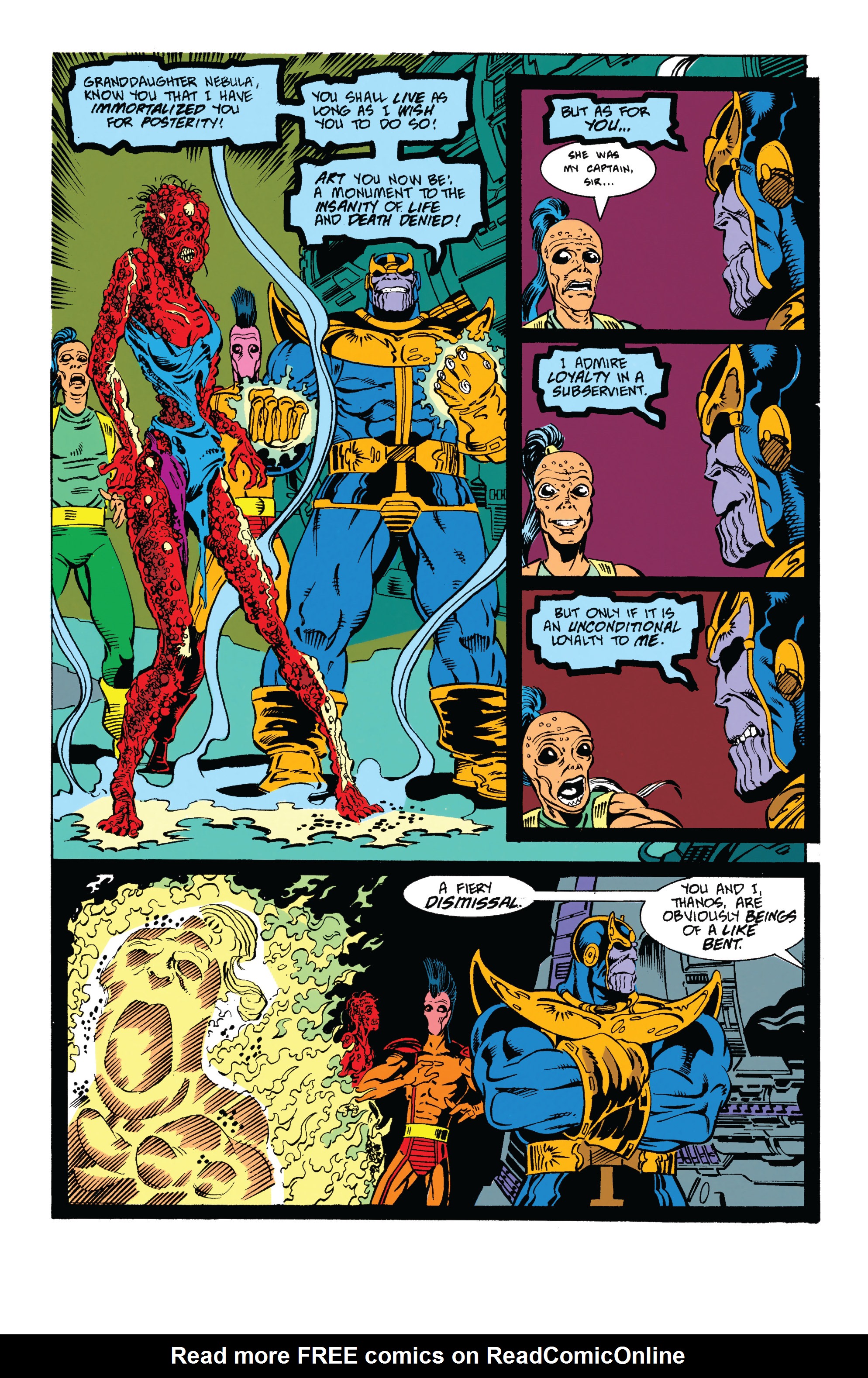 Read online Marvel-Verse: Thanos comic -  Issue # TPB - 52