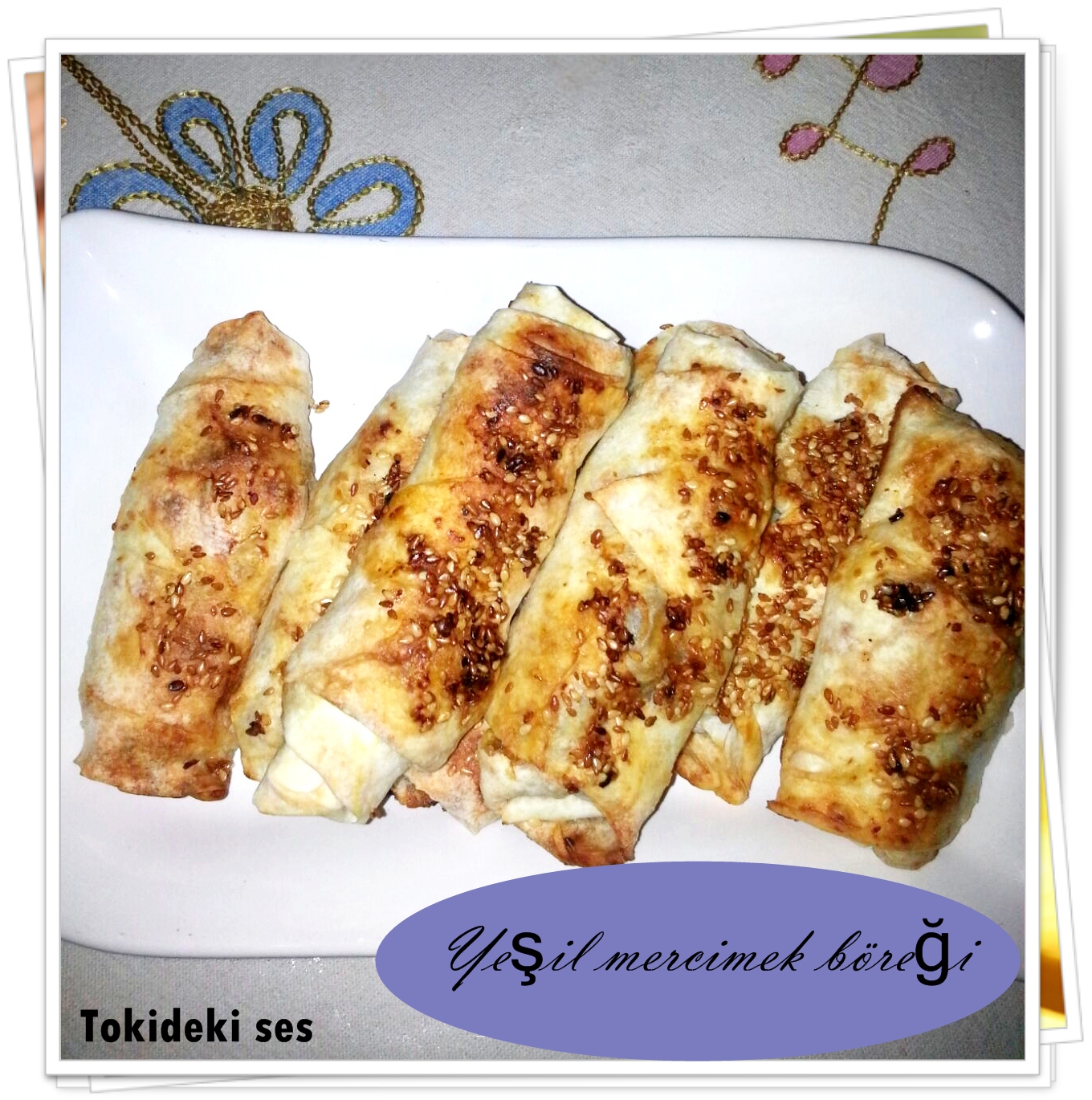 Hazır Yufkadan Yeşil Mercimekli Börek Tarifi