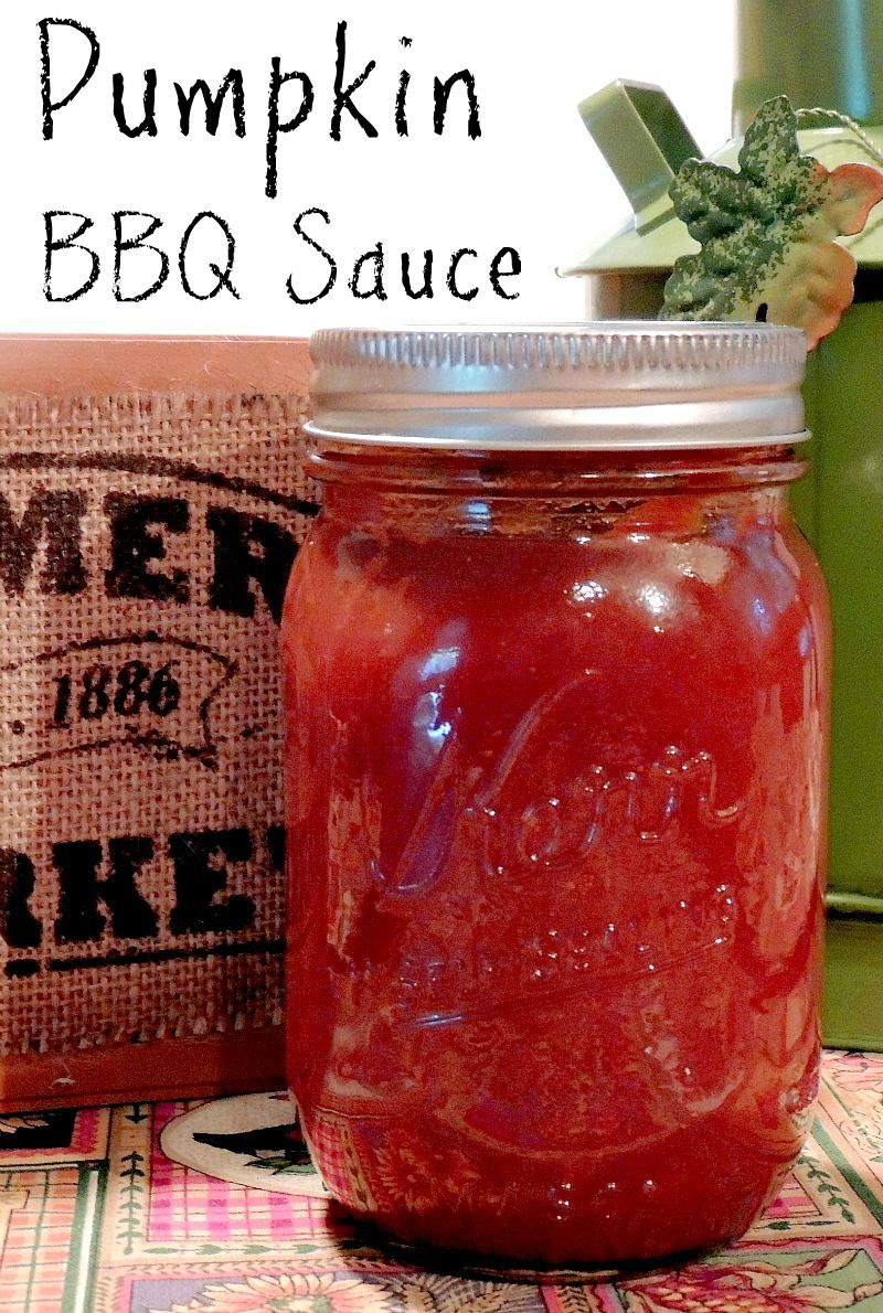 This easy to make  Pumpkin BBQ Sauce recipe brings the taste of fall to your grill with amazing BBQ sauce. #pumpkin #BBQ #BBQsauce #grill #grilling #fall #autumn #easy #recipe | bobbiskozykitchen.com