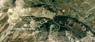 Image of GR58  trail to Col des Estranques
