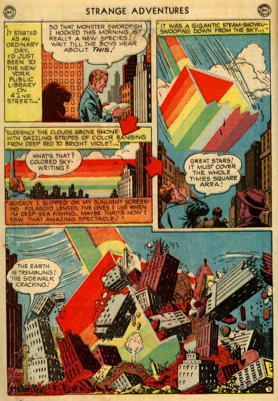 Read online Strange Adventures (1950) comic -  Issue #4 - 4