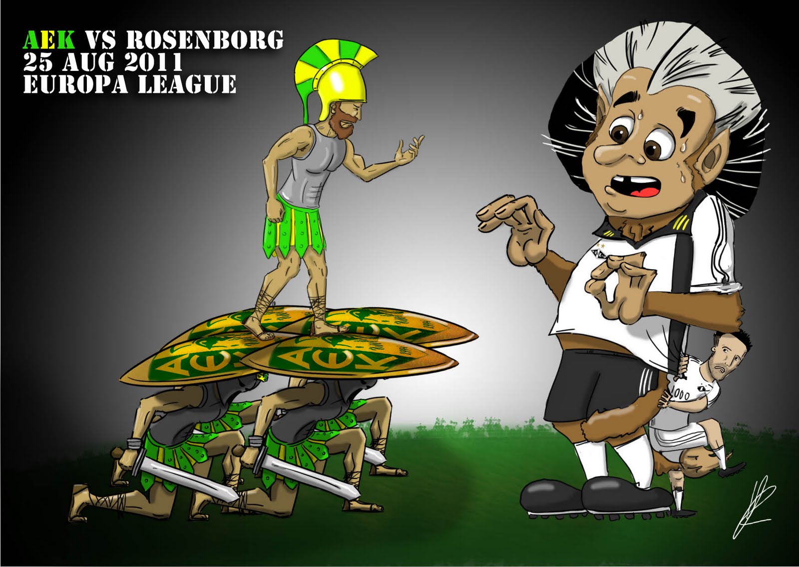 Trelathika-Trelathika: Aek vs Rosenborg Trelathika-Trelathika: Aek vs Rosenborg