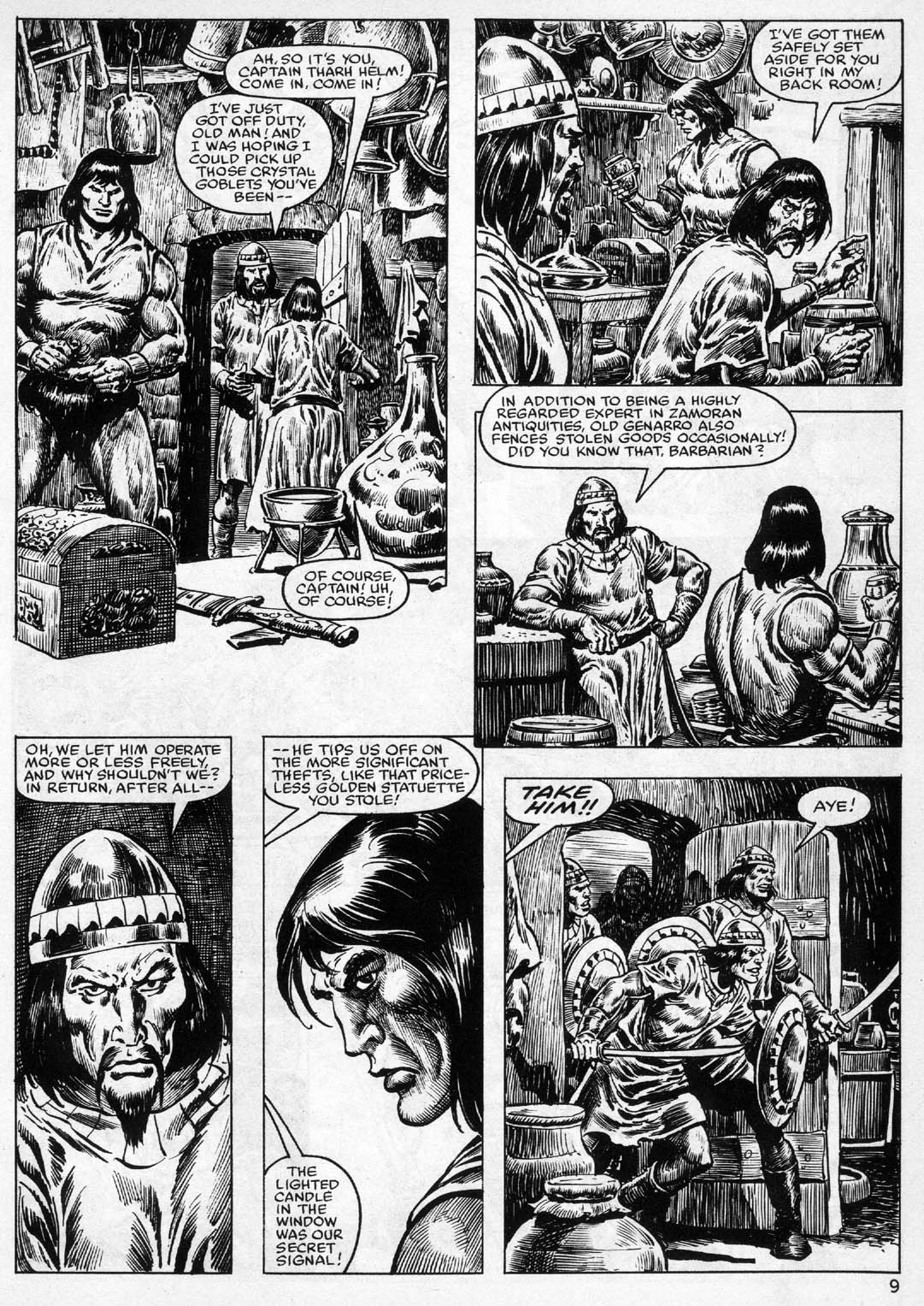 Read online The Savage Sword Of Conan comic -  Issue #100 - 5