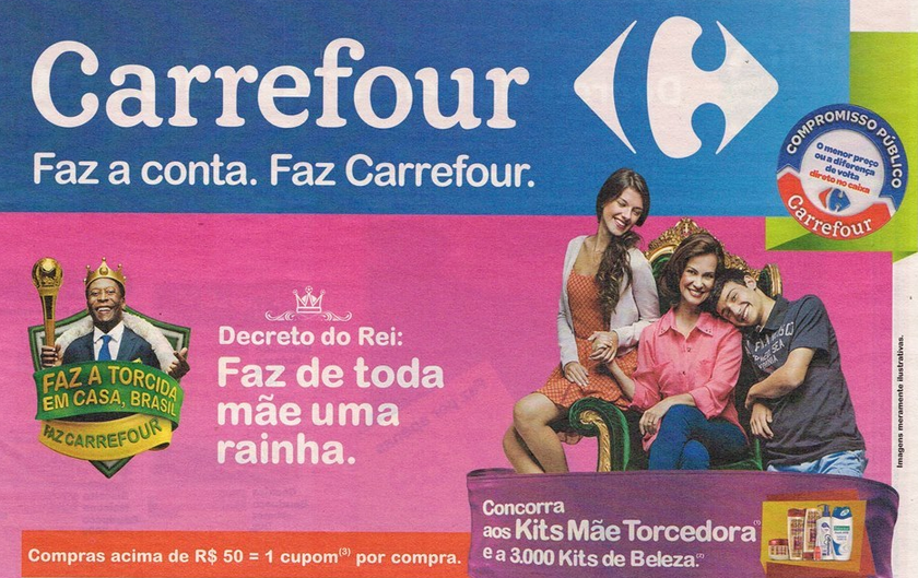 Participar promoção Carrefour Dia das mães 2014 mãe torcedora