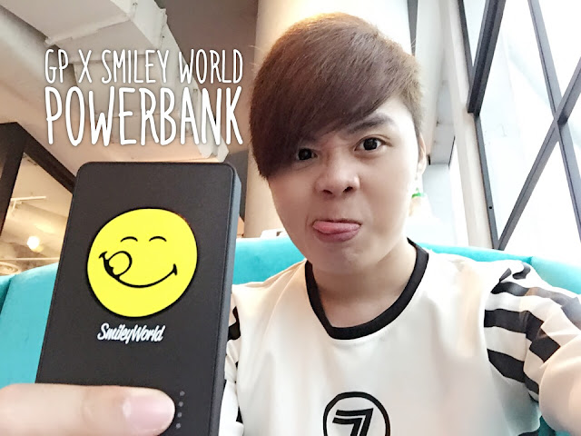 GP x Smiley Power Bank - Evilbean Singapore Blogger
