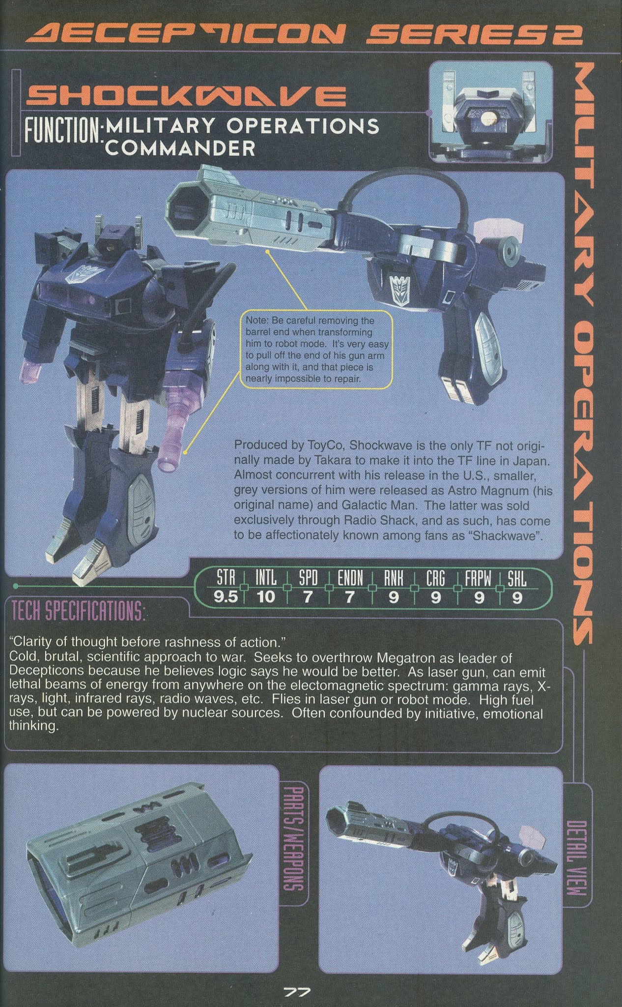 Read online Cybertronian: An Unofficial Transformers Recognition Guide comic -  Issue #1 - 79