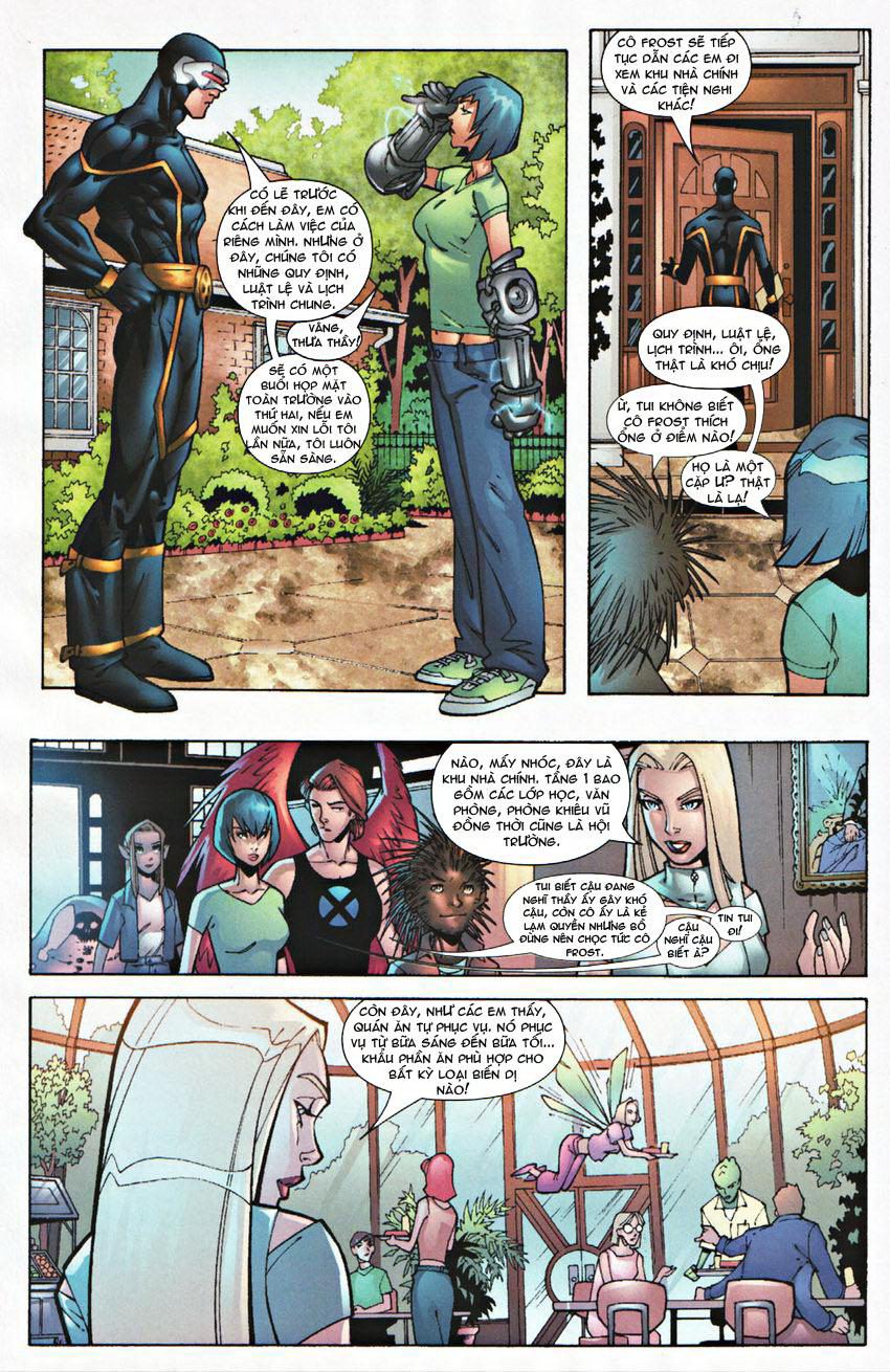 New X-Men v2 - Academy X new x-men #001 trang 7