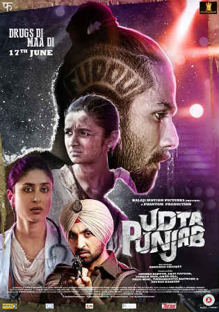 Udta Punjab 2016 BluRay 1Gb Full Hindi Movie Download 720p ESub