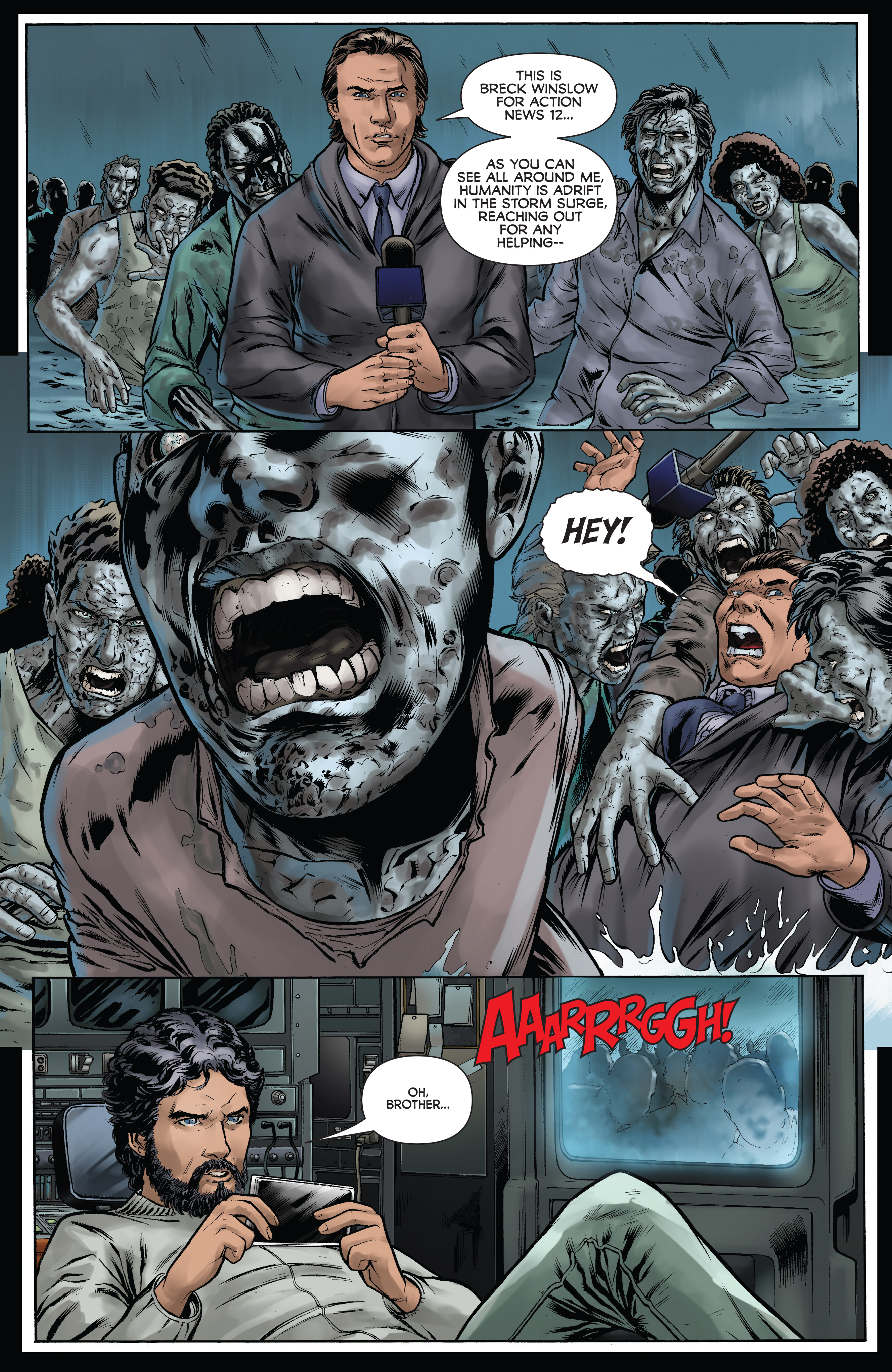 Read online Dean Koontz's Frankenstein: Storm Surge comic -  Issue #4 - 5