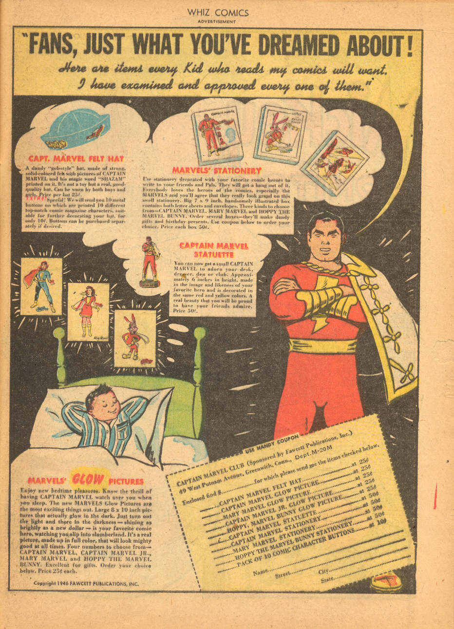 Read online WHIZ Comics comic -  Issue #79 - 37