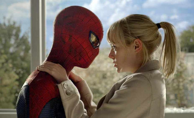 Andrew Garfield and Emma Stone in The Amazing Spider-Man 2012 Movie