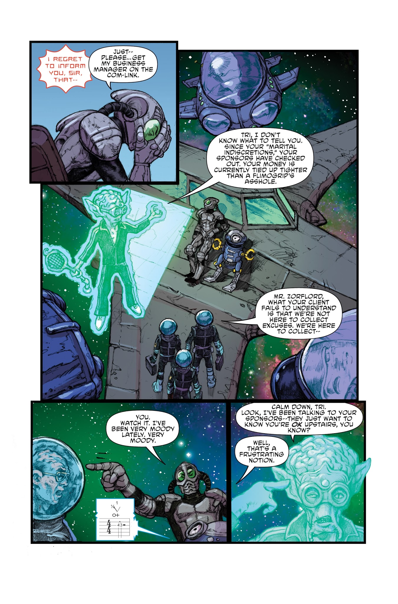 Read online Galaktikon comic -  Issue #2 - 7