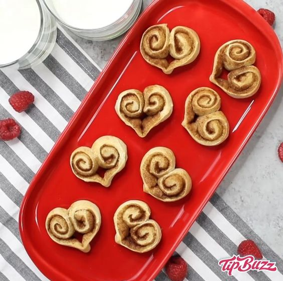 Cinnamon Roll Hearts Healthy Recepes Swanson