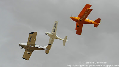 Voo em Formação - FlyBy em Alqueidão
