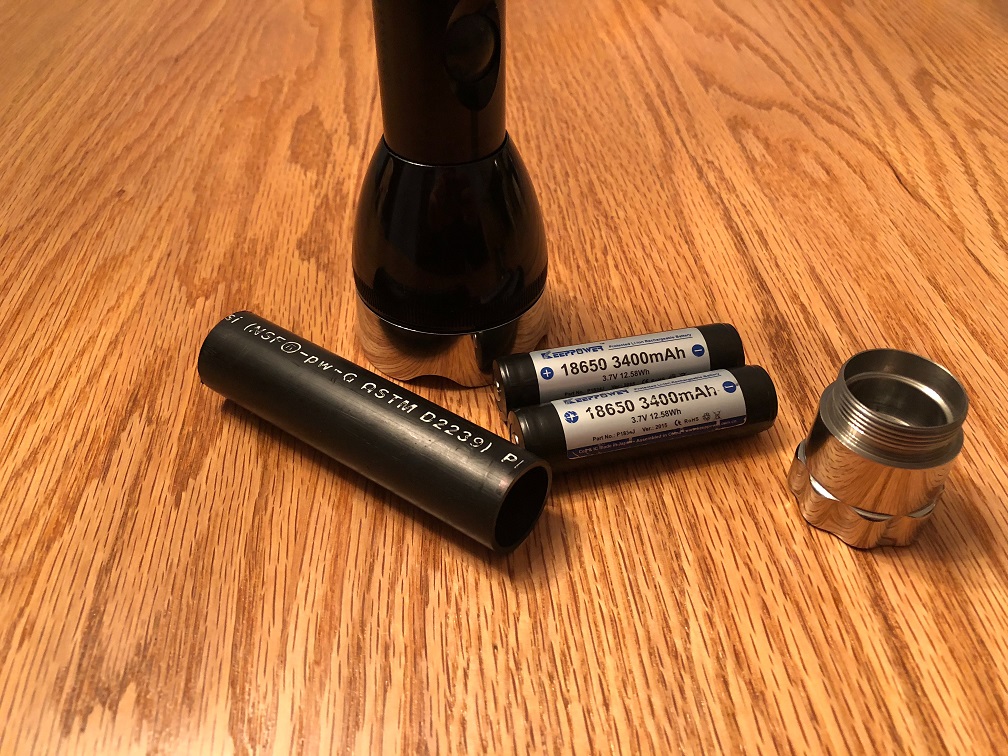 Maglite More Than A Cop Light Lithium Ion Maglite Conversions