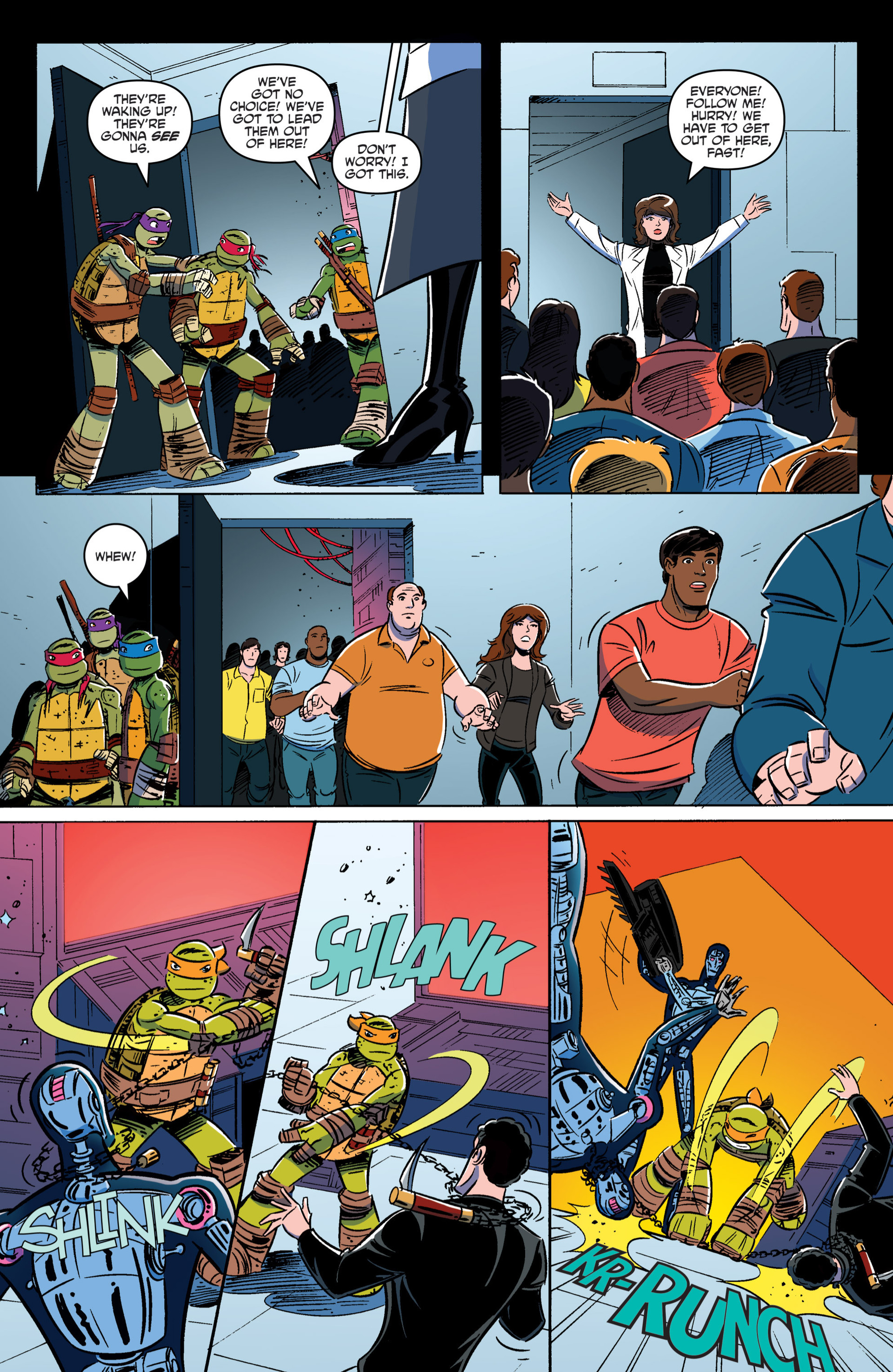 Read online Teenage Mutant Ninja Turtles New Animated Adventures comic -  Issue #3 - 22