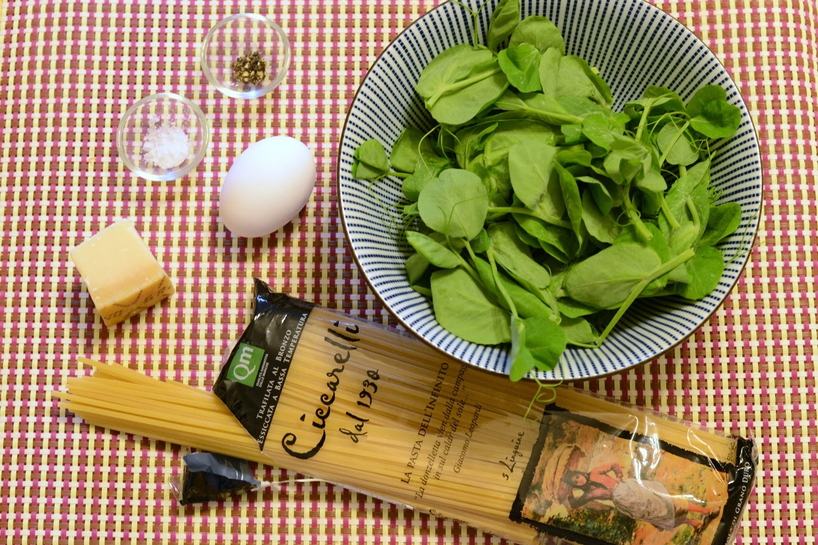 Cooking at home Meatless Carbonara Joie de Vivre Blog by g4gary