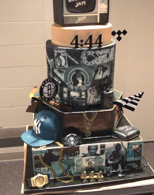 Check out the cake given to Jay Z by the Brooklyn Nets