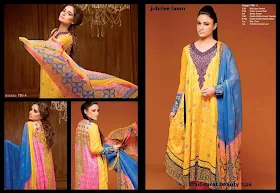 Latest Jubilee lawn prints