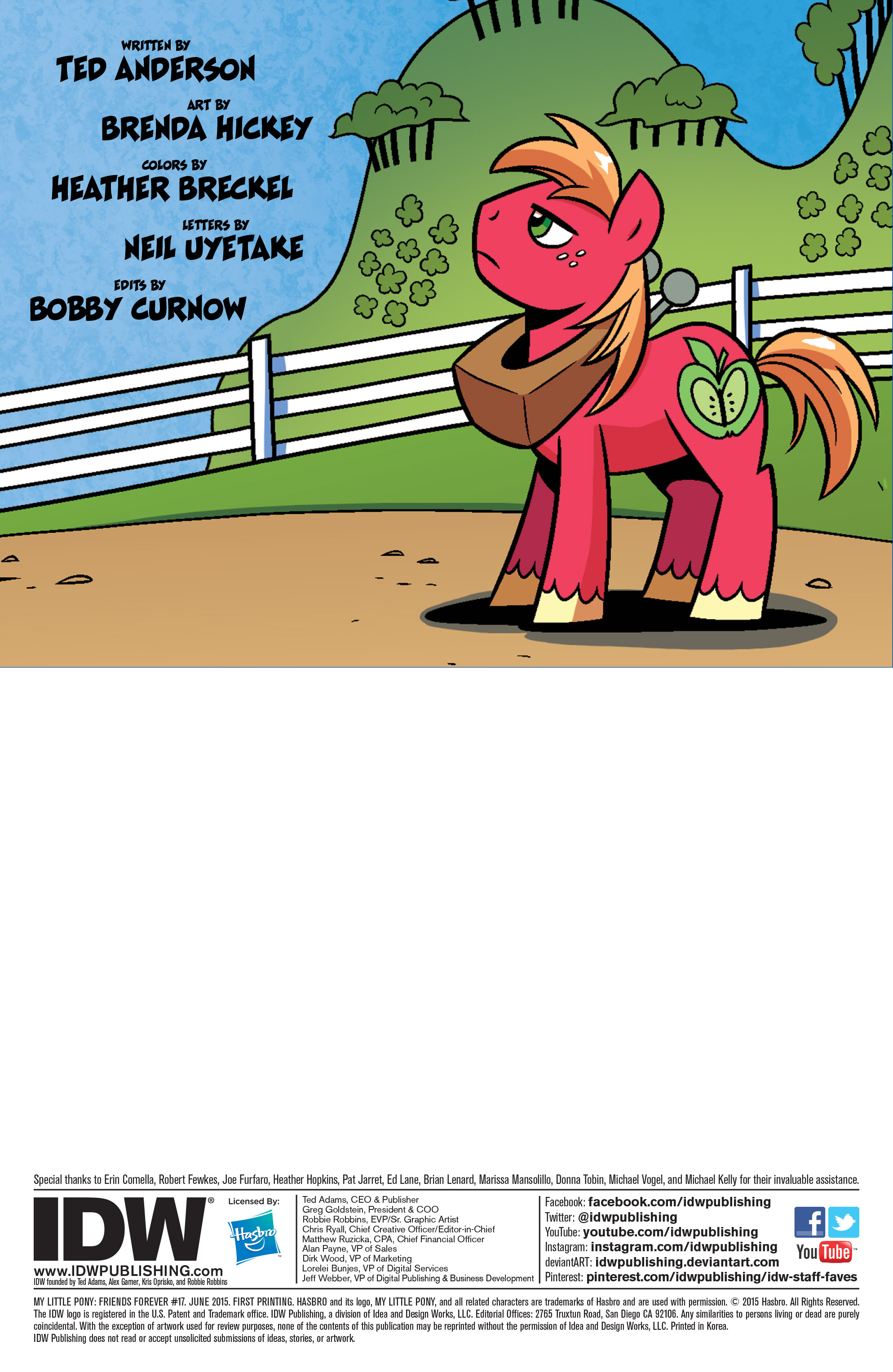 Read online My Little Pony: Friends Forever comic -  Issue #17 - 2