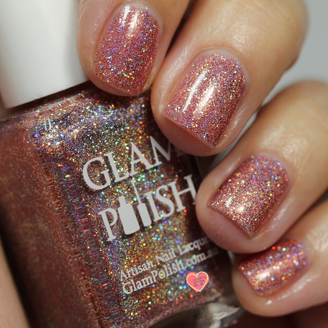Glam Polish I Lava You swatch by Streets Ahead Style
