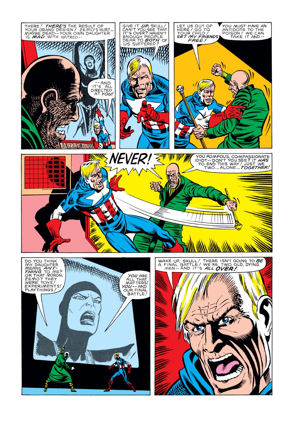 Captain America (1968) Issue #299 #227 - English 22