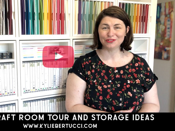 Tour of Kylie Bertucci's Craft Room PLUS storage ideas