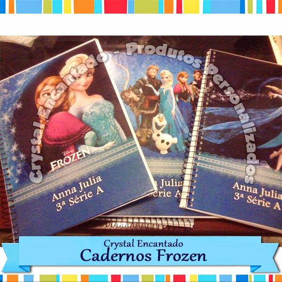 Caderno Frozen