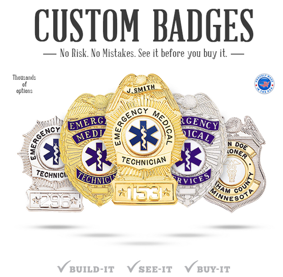 On Scene with theEMSstore 10 Off Custom Badges