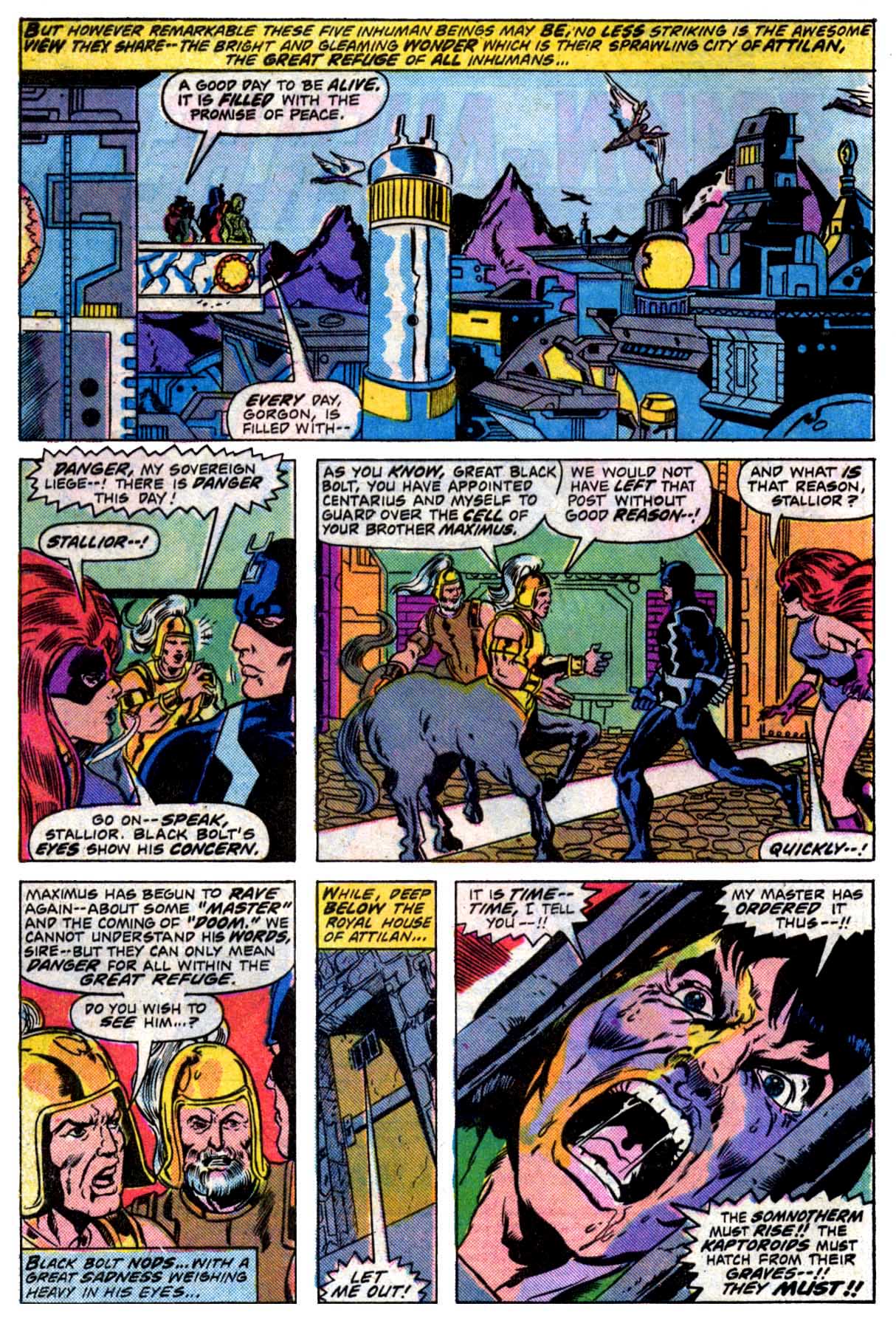 Read online Inhumans (1975) comic -  Issue #1 - 3