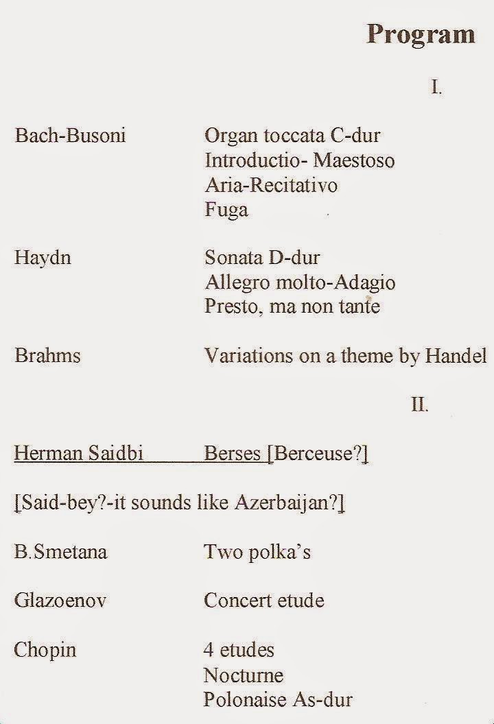Piano Concerto No 1 S 124 Study score