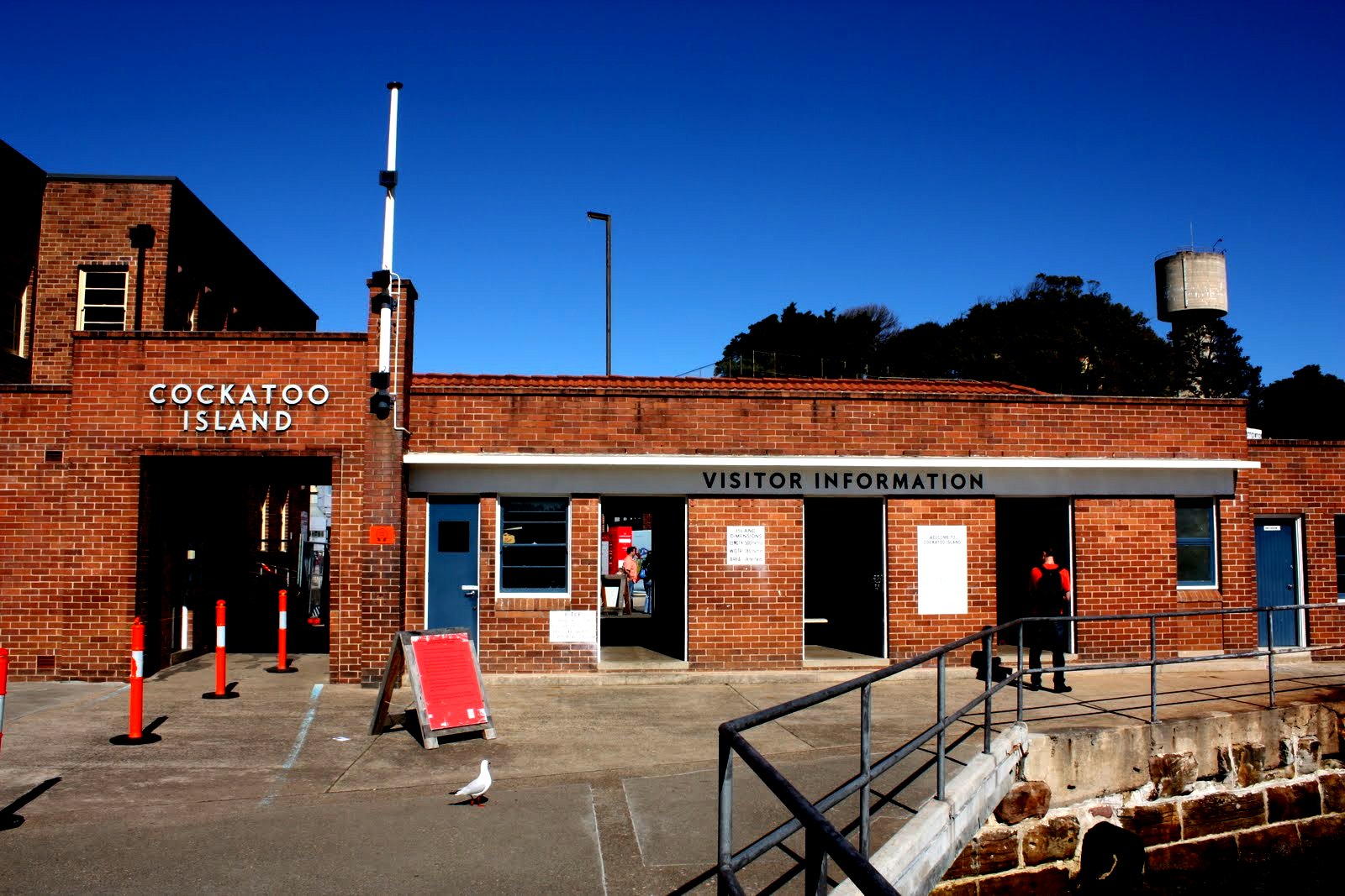 Sydney City and Suburbs Cockatoo Island, main entrance