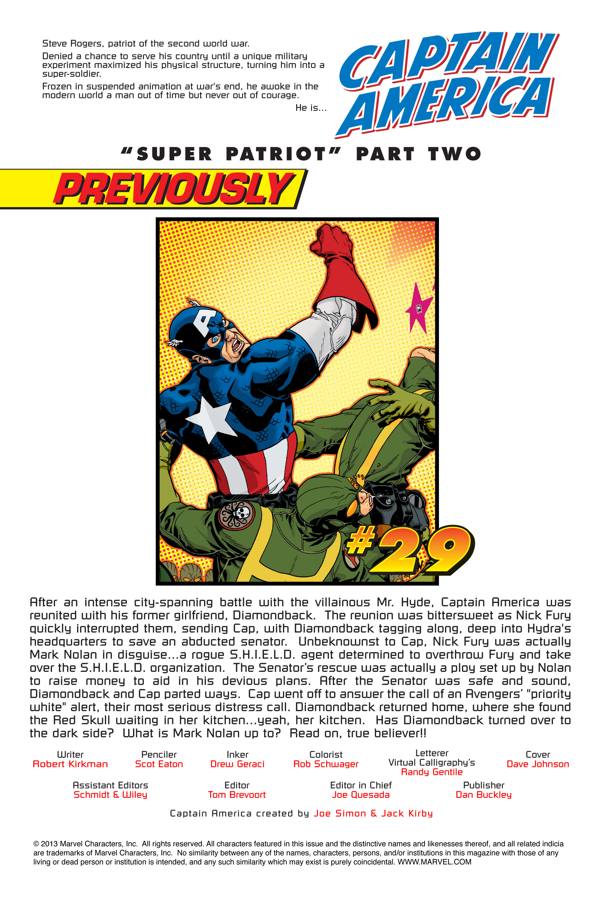 Read online Captain America (2002) comic -  Issue #30 - 2