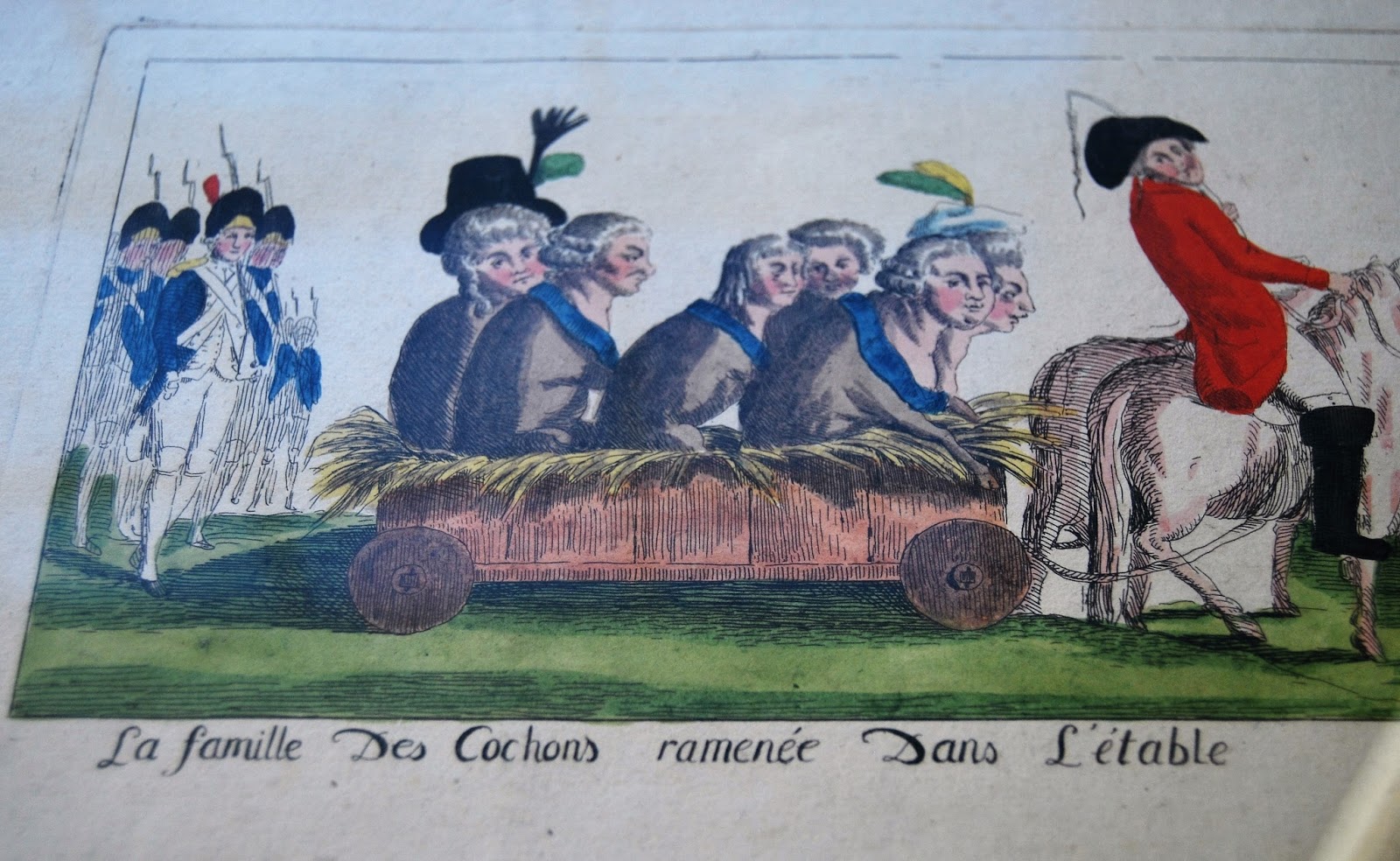 La Famille Des Cochons Ramenée Dans L étable